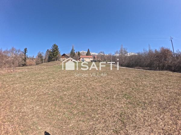 Terrain 510 m² viabilisé avec vue panoramique