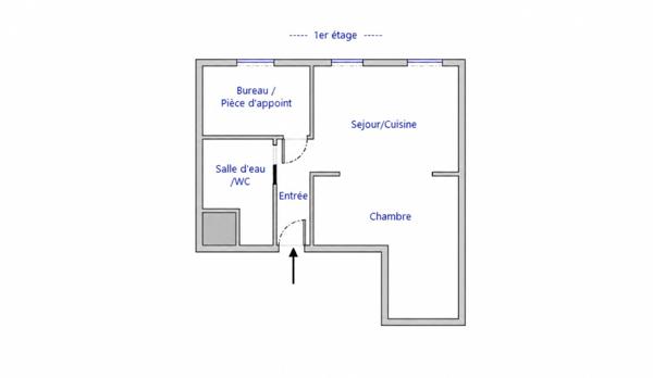 MARSEILLE 4e – CHARTREUX / PROX. LA BLANCARDE – T2 RÉNOVÉ – 35 m²