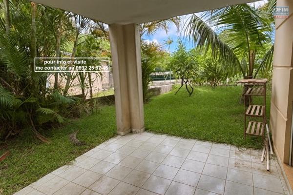 A vendre grand T2 avec jardin dans la residence les huppes de bourbon à La Montagne