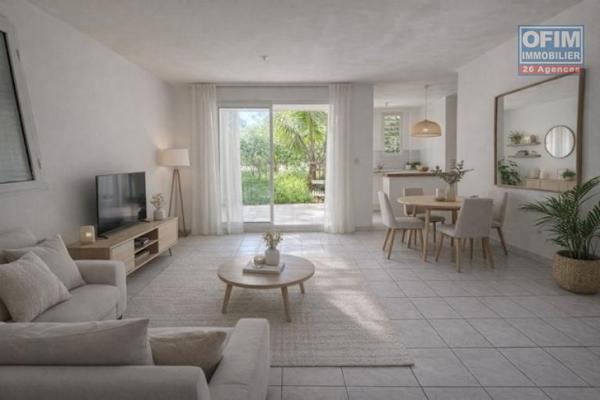 A vendre grand T2 avec jardin dans la residence les huppes de bourbon à La Montagne