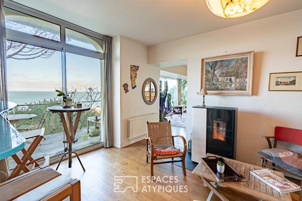 Maison vue mer panoramique