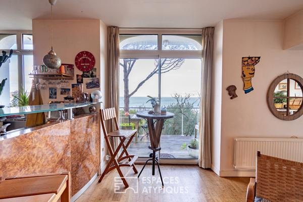 Maison vue mer panoramique