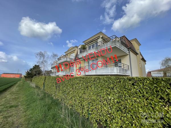 3%.COM - EXCLUSIVITÉ LAMPERTHEIM, F4 de 79,57m²,1 parking,1 garage,1 cave complètent ce bien. Lampertheim (67450)