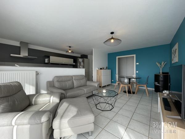 3%.COM - EXCLUSIVITÉ LAMPERTHEIM, F4 de 79,57m²,1 parking,1 garage,1 cave complètent ce bien. Lampertheim (67450)