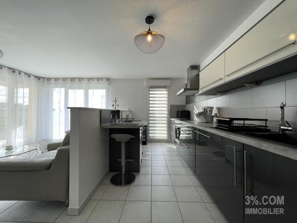 3%.COM - EXCLUSIVITÉ LAMPERTHEIM, F4 de 79,57m²,1 parking,1 garage,1 cave complètent ce bien. Lampertheim (67450)