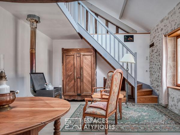 Ancien relais de poste au coeur du bourg de Chatillon sur loire