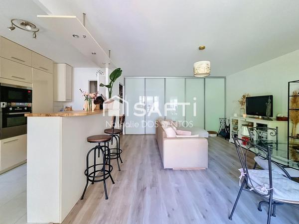 Appartement T3 charmant, lumineux & 2 min à pied Métro Ligne 8