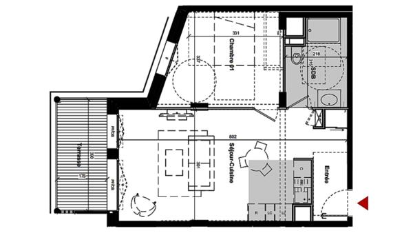 Appartement à vendre 2 pièces 49 m² Saint-Julien-en-Genevois