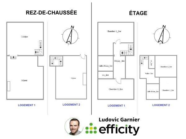 Maison 7 pièces - 185 m² Exclusivité efficity