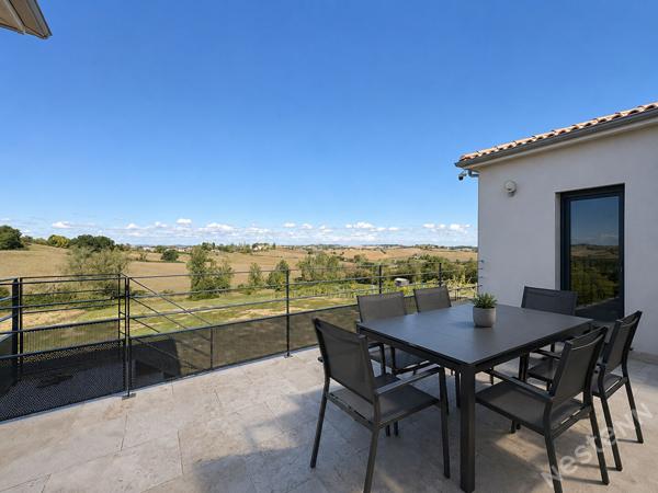 LAPLUME - A louer maison neuve de type 5 avec jardin, garage et terrasse