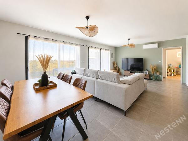 LAPLUME - A louer maison neuve de type 5 avec jardin, garage et terrasse