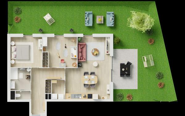 Appartement à vendre    3 pièces • 71,40 m2 Guilers