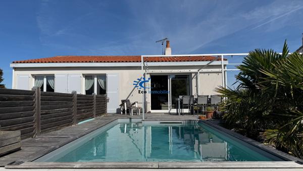 EXCLUSIVITE ANGOULINS MAISON 139 M² 5 CHAMBRES PISCINE  Angoulins