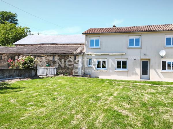 Maison à Clazay de 6 pièces dont 3 chambres avec terrain et grande dépendance