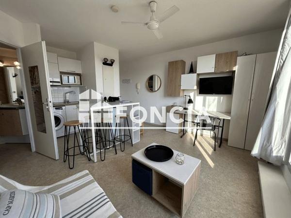 Location Appartement meublé 2 pièces 26.09 m² - AVENUE JEAN MONNET La Rochelle 17000