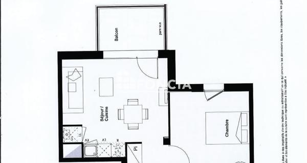 Location Appartement 2 pièces 41.81 m² - Toulouse 31400