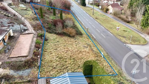 Terrain à vendre  850 m2 MONTPERREUX - 25