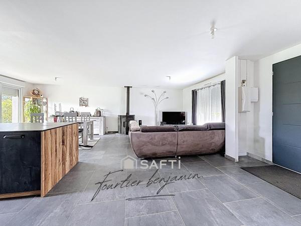 Maison moderne avec combles aménageables