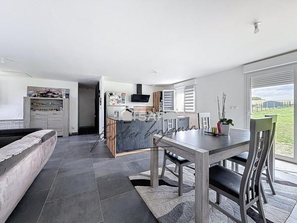 Maison moderne avec combles aménageables