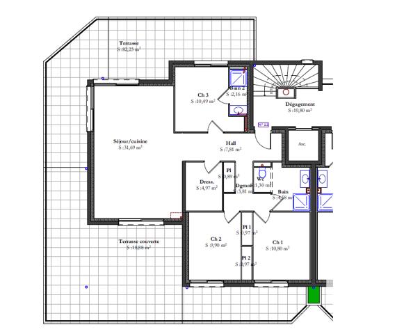 Appartement à vendre 4 pièces 98 m² Saint-Raphaël