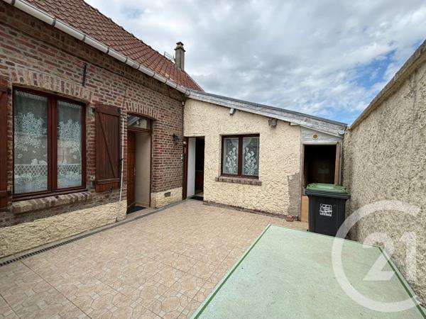 Maison à vendre  3 pièces - 61 m 2   MARCELCAVE  - 80