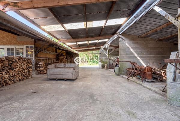 Maison rénovée avec hangar de 330 m²