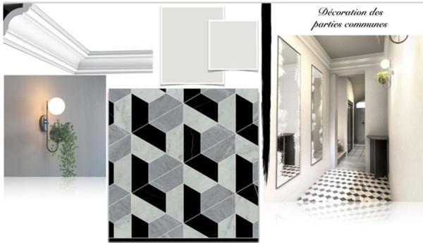 Appartement T3 à vendre PARIS 19e, surface habitable 54 m2 + balcon 2.20 m2 + cave 5.10 m2