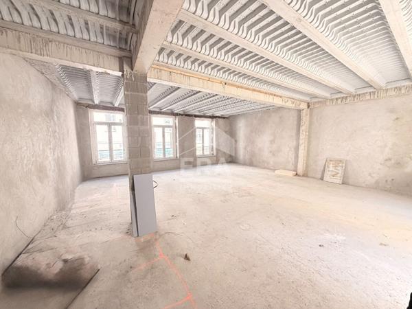BOULOGNE SUR MER A VENDRE PLATEAU BRUT POUR APPARTEMENT T2 AVEC TERRASSE