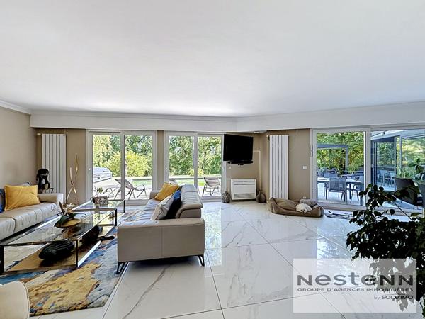 Propriété d'exception vue Seine - 8 pièces, piscine chauffée, jacuzzi, terrasse panoramique