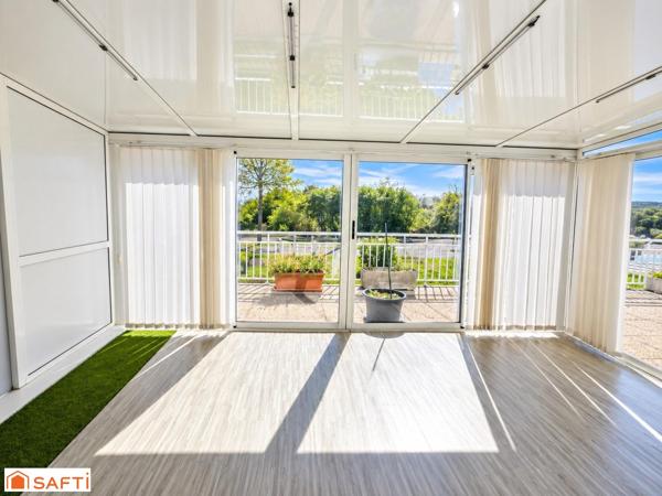 Appartement 3 pièces de 78 m² – Terrasse exceptionnelle de 45 m² et véranda de 20 m²