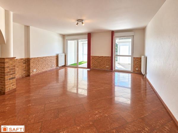 Appartement 3 pièces de 78 m² – Terrasse exceptionnelle de 45 m² et véranda de 20 m²
