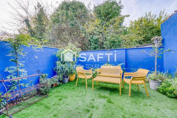 BORDEAUX CAUDERAN : Echoppe rénovée, 3 ch, garage 30 m²