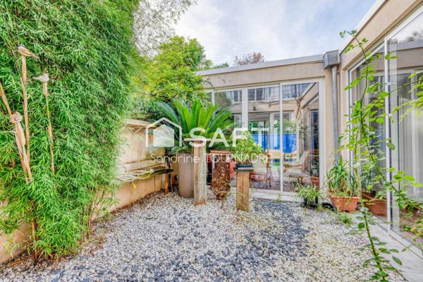 BORDEAUX CAUDERAN : Echoppe rénovée, 3 ch, garage 30 m²