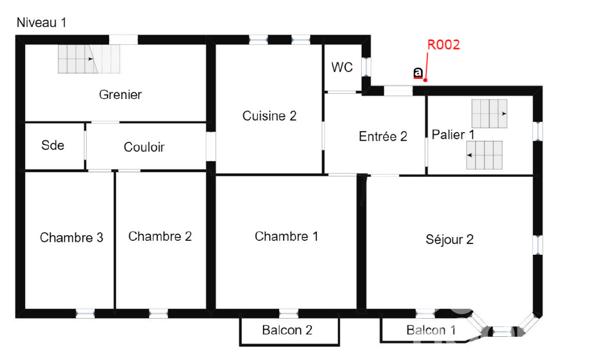 Maison de 300m² à Rénover - JOUGNE