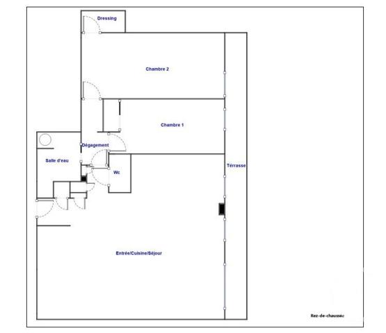 Appartement F3 à vendre  3 pièces - 77,37 m2 MONTROUGE - 92