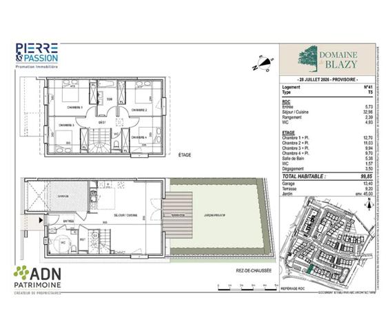Maison neuve à vendre à Pins-Justaret (31860)