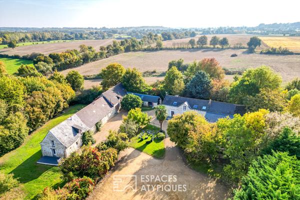 Ancien corps de ferme dédié à l’évènementiel