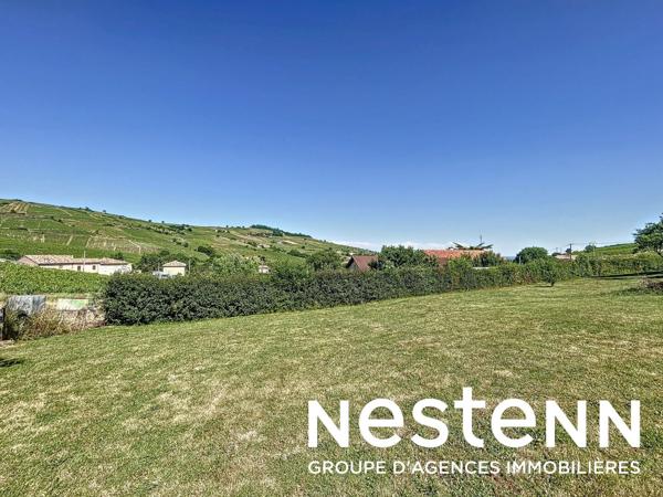 Terrain Constructible de 1300 m² environ - 69840 JULIENAS