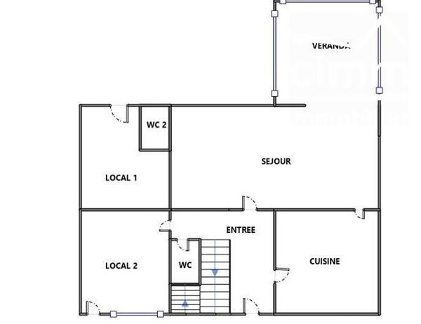 ORGÈRES – SUD RENNES – MAISON CONTEMPORAINE AVEC ESPACE PROFESSIONNEL INDÉPENDANT ET POTENTIEL D'ÉVOLUTION