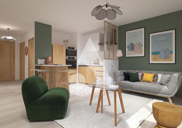 Maison 2 pièces 46.77 m2