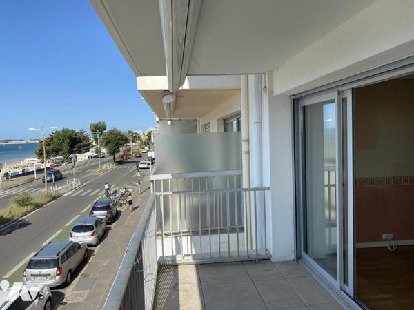 Face à la mer, à La Baule : un appartement à fort potentiel avec cave et garage