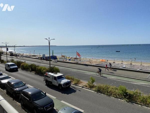 Face à la mer, à La Baule : un appartement à fort potentiel avec cave et garage