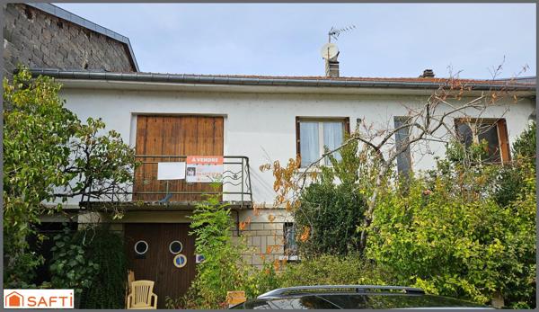 pavillon 2 chambres sur sous-sol avec cour et dépendances