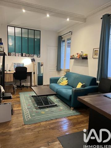 Appartement à vendre 1 pièce 26 m² Saint-Ouen-sur-Seine