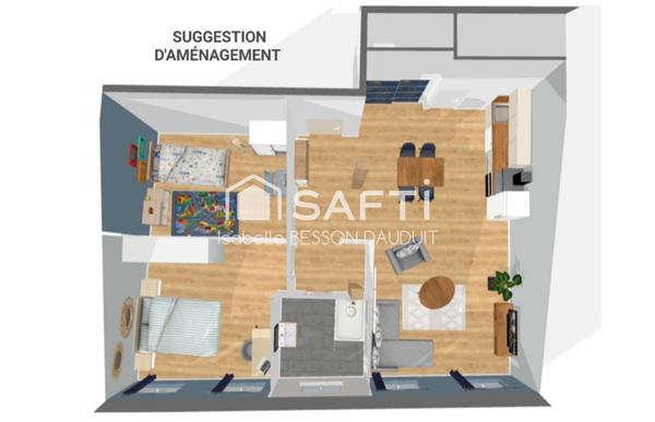 APPARTEMENT T3 68M²