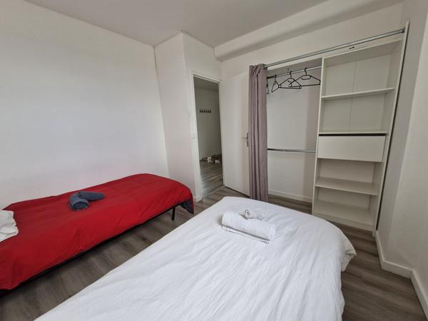Appartement en colocation - 5 chambres - St Nazaire centre