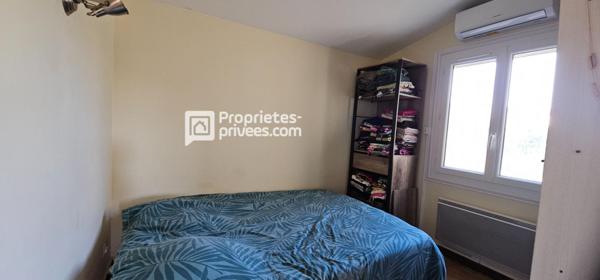 Le Barcarès maison 4 faces 3 pièces avec très grand terrain