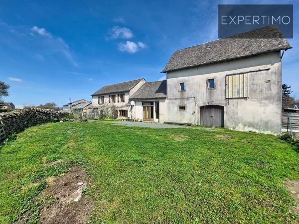 Alrance (12430) Maison de 130 m² 4 CH 5P avec terrain + Grange + Possibilité Gites/Chambres d'hôtes