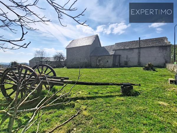 Alrance (12430) Maison de 130 m² 4 CH 5P avec terrain + Grange + Possibilité Gites/Chambres d'hôtes