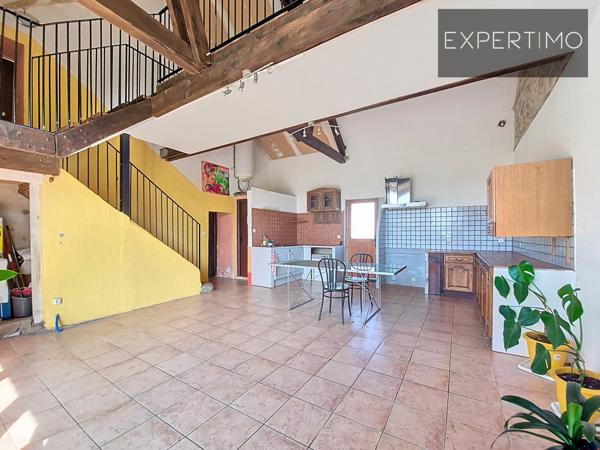 Alrance (12430) Maison de 130 m² 4 CH 5P avec terrain + Grange + Possibilité Gites/Chambres d'hôtes